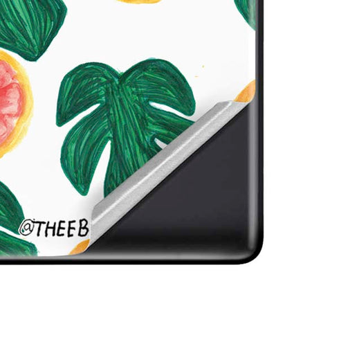 Bouffants and Broken Hearts Tropical Leaves and Citrus Google Pixel 6 Pro Skin